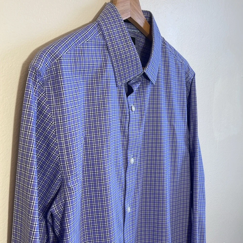 Banana Republic Non Iron Cotton Stretch Shirt Medium